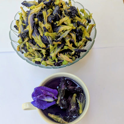 Dried Butterfly Pea Flower Herbal Tea – 100% Natural