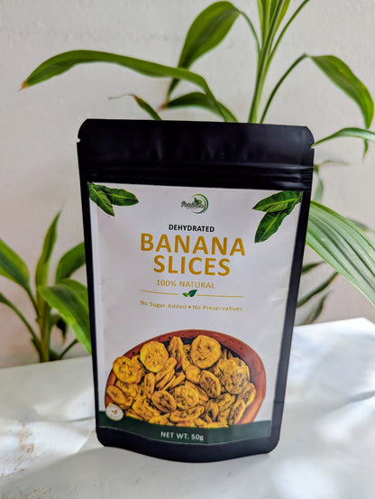 Premium Dehydrated Banana Slices