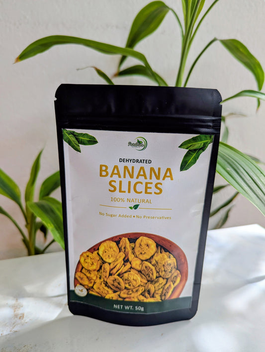 Premium Dehydrated Banana Slices