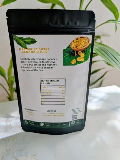 Premium Dehydrated Banana Slices