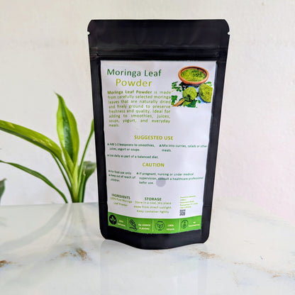 Moringa Oleifera Leaf Powder - 100% Natural