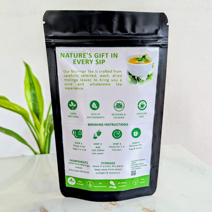 Moringa Leaves Herbal Tea (Moringa oleifera) - 100% Natural