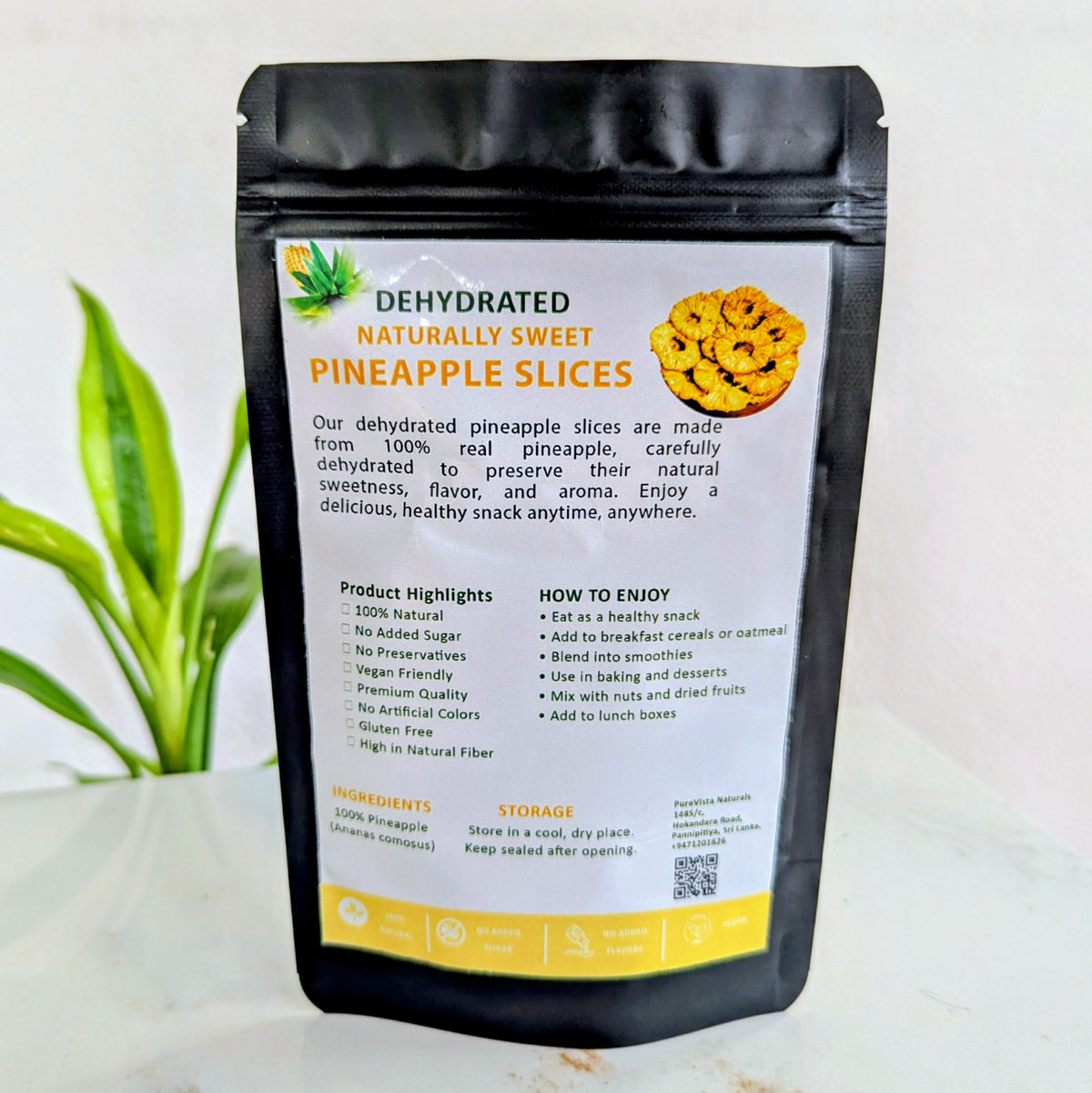 🍍 Premium Dehydrated Pineapple Slices